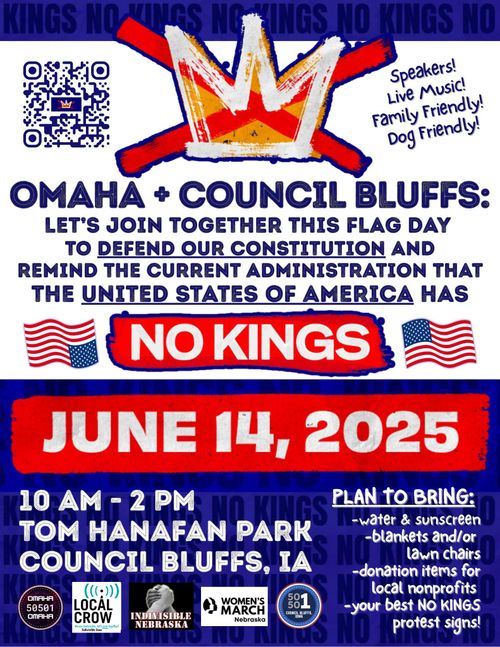 NO KINGS Omaha & Council Bluffs