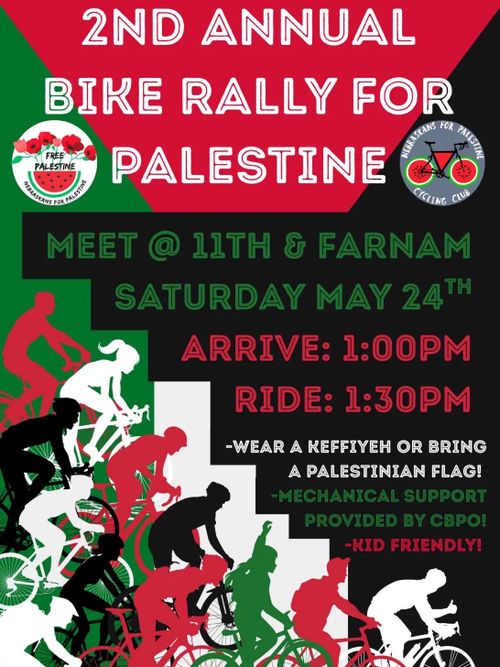 2nd Annual Bike Rally for Palestine